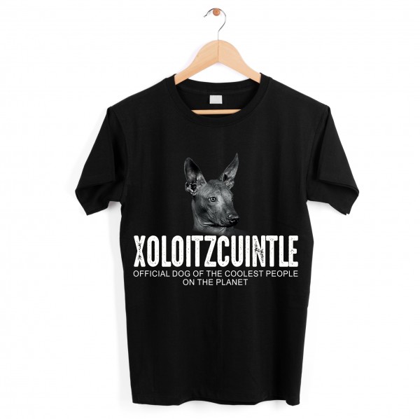 Xoloitzcuintle Xolo Xolito Mexiko Nackthund Dog cool Leute lustig Shirt T-Shirt Hundemotiv Siviwonder