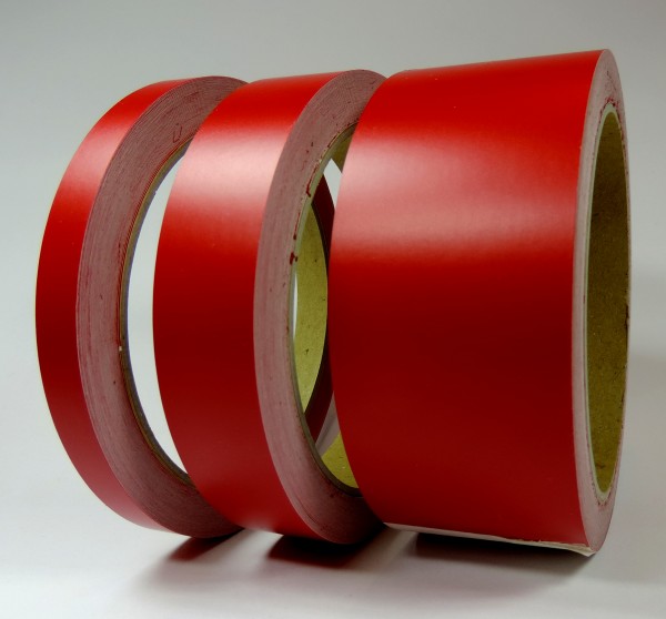 Zierstreifen rot matt in in 10 m Länge für Auto Boot Klebeband Dekorstreifen Tuningstreifen Autofolie Siviwonder