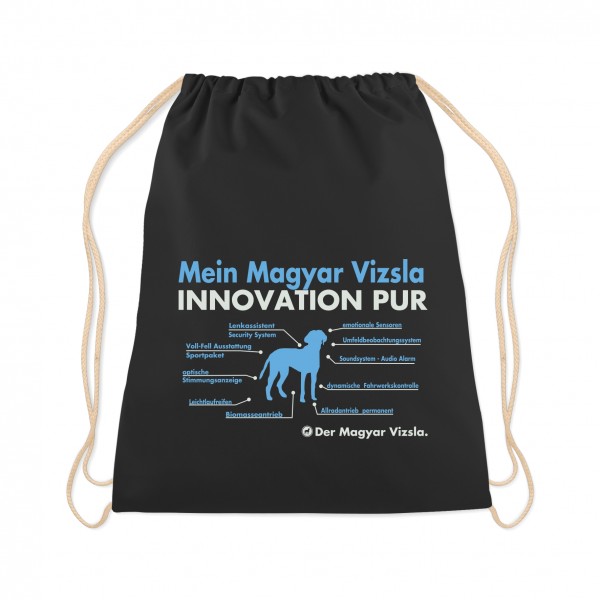 Magyar VizslaTurnbeutel Innovation Vorstehhund Hungarian Pointer Schwarz
