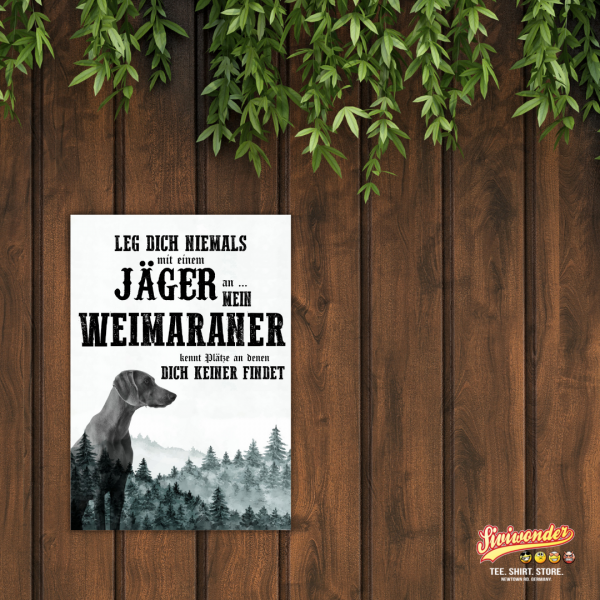 JagdSchild_Weimaraner2