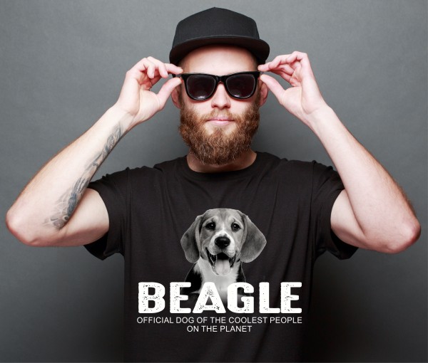 Beagle English Beagel cool Leute lustig Shirt T-Shirt Hundemotiv Siviwonder
