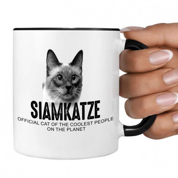 Siamkatze Siam Thailand Official Cat cool Tasse Kaffee lustig Kaffeebecher Design