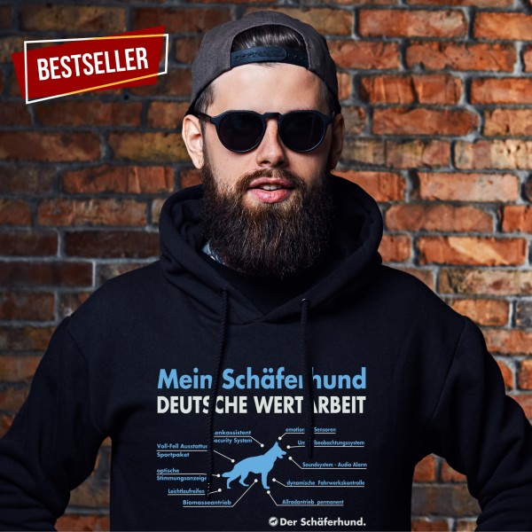 Deutscher Schäferhund Sweatshirt Innovation Hoodie Hundemotiv Schäfer German