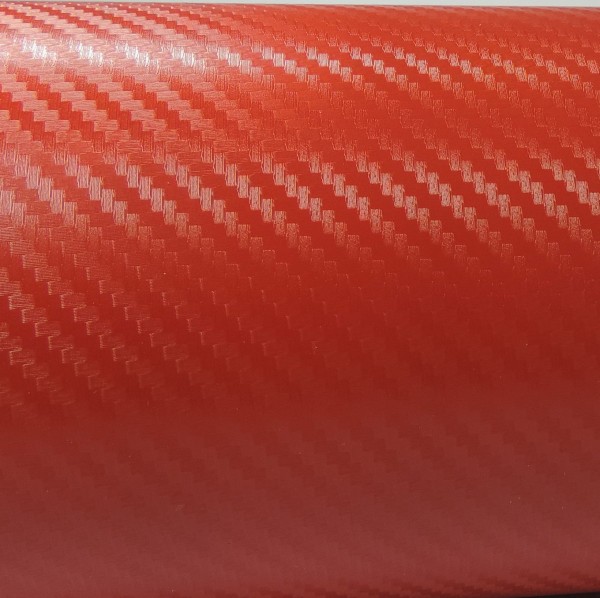 Zierstreifen rot red glanz carbon in in 10 m Länge für Auto Boot Klebeband Dekorstreifen Tuningstreifen Autofolie Siviwonder