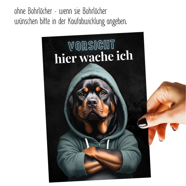 SchildVorsicht_Rottweiler1