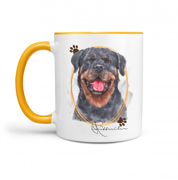 Rottweiler Rottie Rotty Rott Tasse SIGNATURE DOGS Hund Motiv Hundemotiv Kaffee