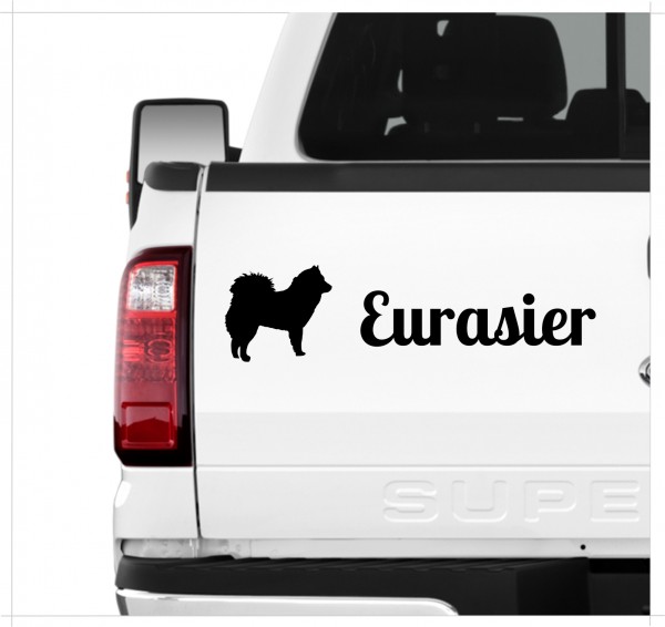 Eurasier Eurasian Spitz Spitze Wolfsspitz Samojede Dog 3er Set AUTOAUFKLEBER Aufkleber Hunde Hundemotiv by SIVIWONDER