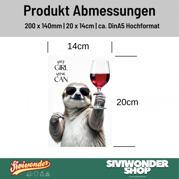 SchildYouCan_Faultier3