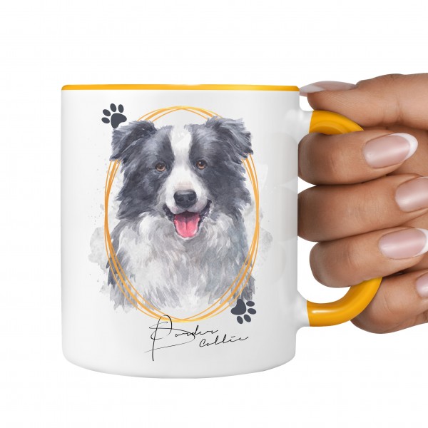 Border Collie Tasse aus Keramik Siviwonder
