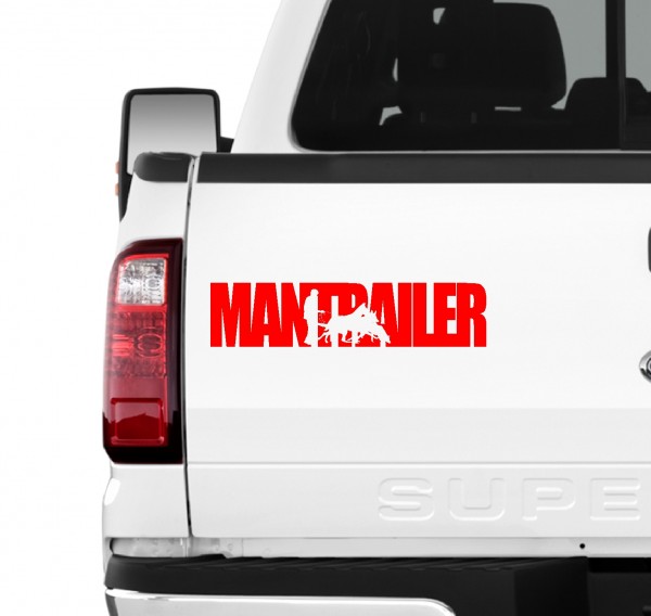 Mantrailer Hundesport Auto Aufkleber Hund Folie Rettungshund Suchhund