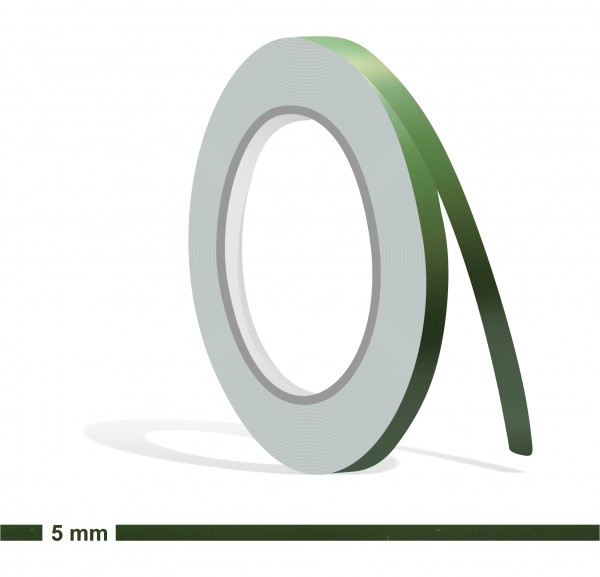 Zierstreifen army dunkelgrün olive grün khaki seidenmatt in in 10 m Länge für Auto Boot Klebeband Dekorstreifen Tuningstreifen Autofolie Siviwonder