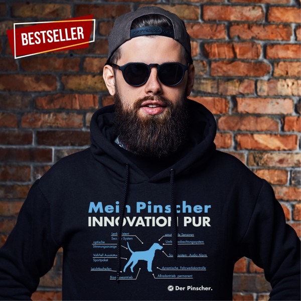 Deutscher Pinscher Sweatshirt Innovation Hoodie Hundemotiv German Pinscher Dog
