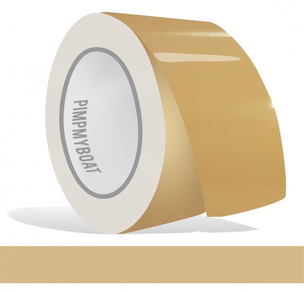 Zierstreifen sand beige hellbraun glanz in in 10 m Länge für Auto Boot Klebeband Dekorstreifen Tuningstreifen Autofolie Siviwonder