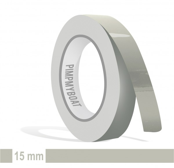 Zierstreifen mittelgrau verkehrsgrau RAL7042 grau grey Glanz in in 10 m Länge für Auto Boot Klebeband Dekorstreifen Tuningstreifen Autofolie Siviwonder