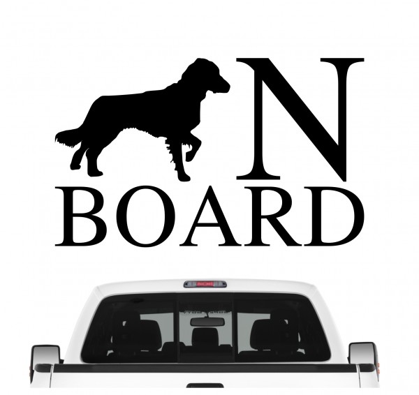Münsterländer Board Auto Aufkleber Hund Folie Wandtattoo Tattoo Sticker Kleiner Großer Vorstehhund Jagd Jagdhund