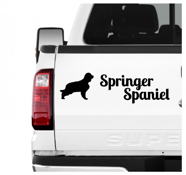 Springer Spaniel English Spanier Welsh Dog 3er Set AUTOAUFKLEBER Aufkleber Hunde Hundemotiv by SIVIWONDER