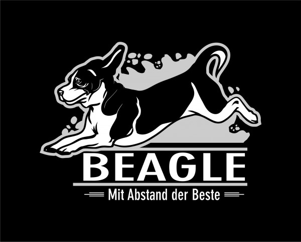 Beagle English Beagel mit Abstand Maske Mund Nasenschutz Behelfsmaske funny Sprüche by Siviwonder