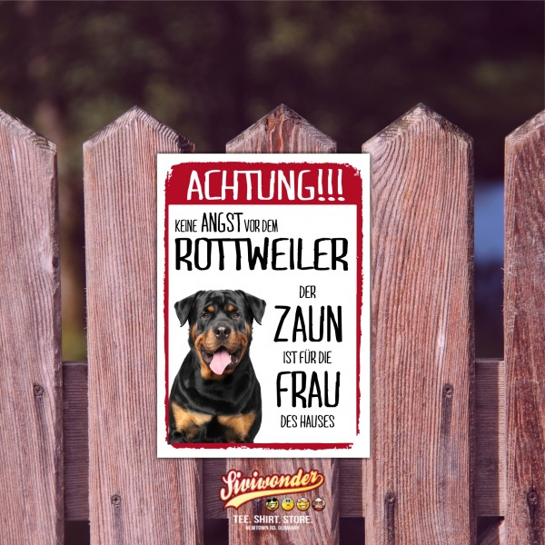 SchildZaun_Rottweiler1