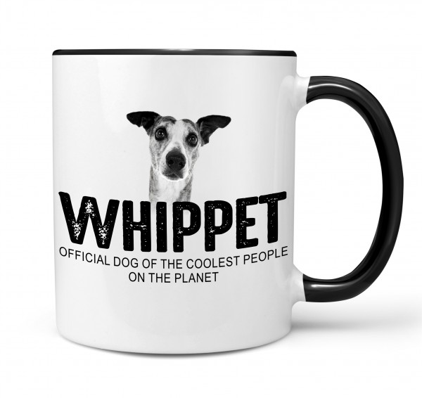 Whippet Windhund Snap dog Dog Tasse Kaffeetasse Kaffeebecher happy Design by Siviwonder