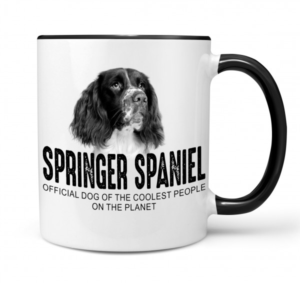 Springer Spaniel English Spanier Welsh Dog Tasse Kaffeetasse Kaffeebecher happy Design by Siviwonder
