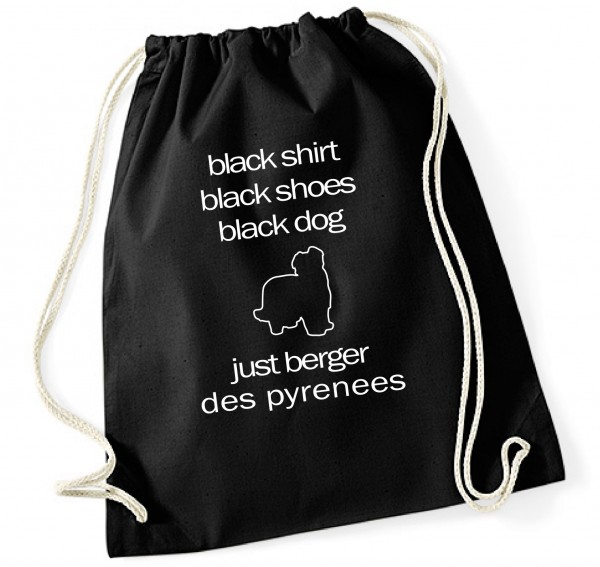Berger Des Pyrenees Turnbeutel Innovation Hundemotiv Schäferhund Petit Berger Pyr Shep Pyrenäen-Schäferhund