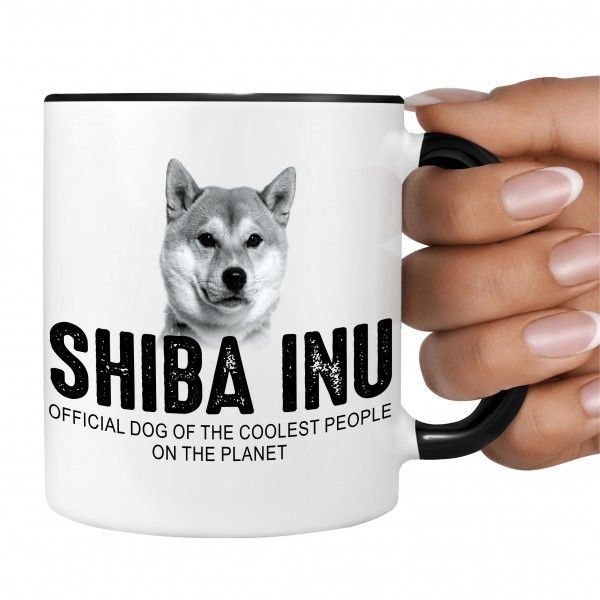 Shiba Inu Japan Japanese Small Size Dog Ken Dog Tasse Kaffeetasse Kaffeebecher happy Design by Siviwonder