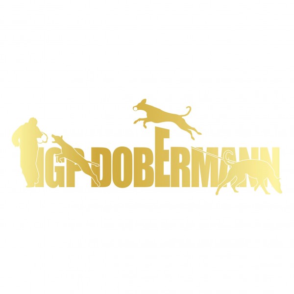 Aufkleber Hundemotiv Rasse IGP IPO Begleithund Prüfung Internationale Prüfungsordnung Gebrauchshudeprüfung Fährte Schutzdi