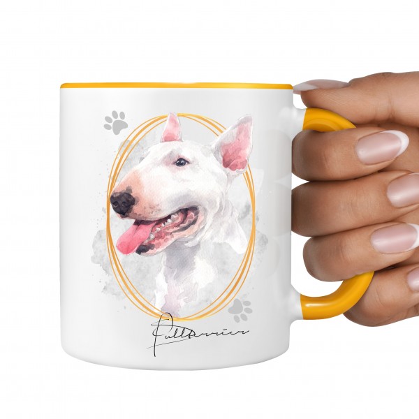 Bullterrier Bully Tasse SIGNATURE DOGS Hund Motiv Hundemotiv Kaffee