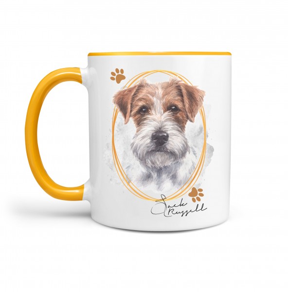 Jack Russell Terrier Tasse JRT SIGNATURE DOGS Hund Motiv Hundemotiv Kaffee