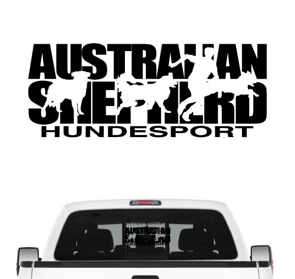 Australian Shepherd Hundesport Autoaufkleber Hund Folie Aufkleber Aussie