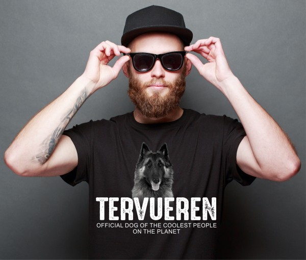 Tervueren Belgischer Schäferhund Belgian Tervueren Dog cool Leute lustig Shirt T-Shirt Hundemotiv Siviwonder
