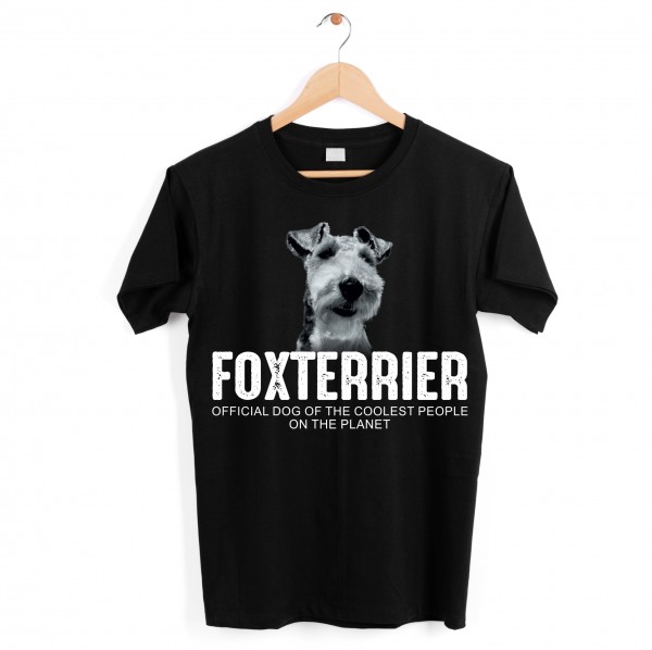 Foxterrier Foxie Fox Terrier Dog cool Leute lustig Shirt T-Shirt Hundemotiv Siviwonder