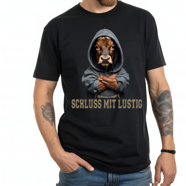 Kuh Bauern Protest No.2 Shirt Unisex T-Shirt Sprüche Schluss lustig Cow Landwirt