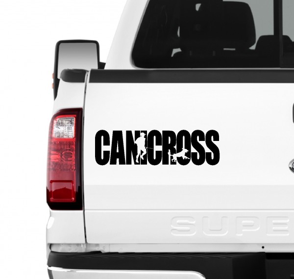 Canicross Hundesport Autoaufkleber Hund Folie Aufkleber Zughundesport