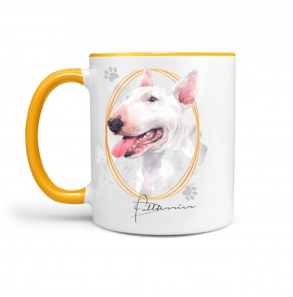 Bullterrier Bully Tasse SIGNATURE DOGS Hund Motiv Hundemotiv Kaffee