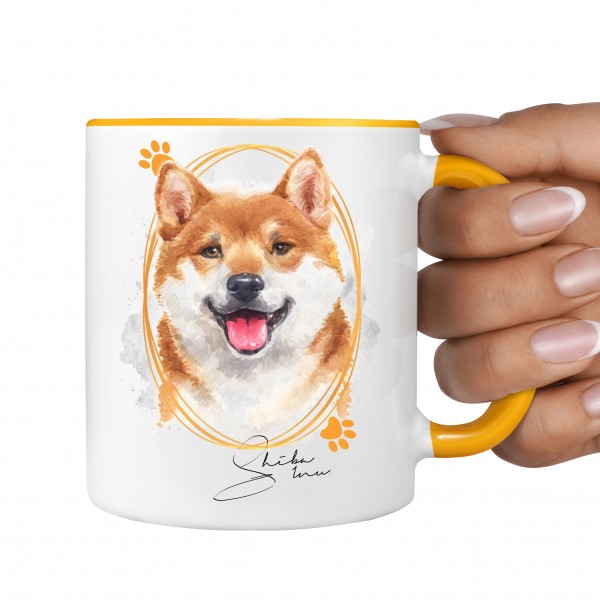 Shiba Inu Japan Tasse SIGNATURE DOGS Hund Motiv Hundemotiv Kaffee