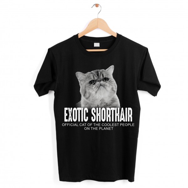 Exotic Shorthair USA Katze Official Cool Katze Cat Unisex Shirt Katzenmotiv T-Shirt
