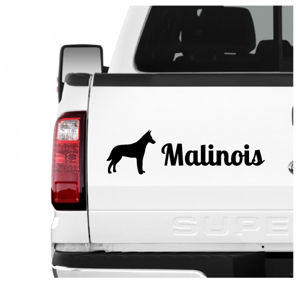 Malinois Belgian Mali Belgischer Schäferhund Berger Belge Dog 3er Set AUTOAUFKLEBER Aufkleber Hunde Hundemotiv by SIVIWONDER