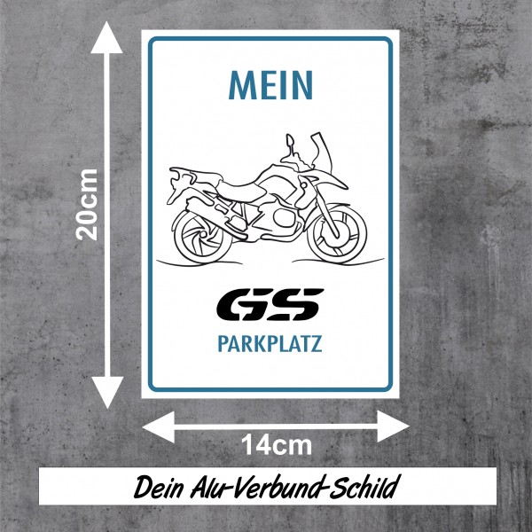 Motorrad Privatparkplatz parken verboten. Privatparkplatz Privatgrundstück Hinweisschild Parkplatz freihalten - Parkverbot