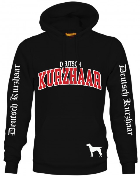 Deutsch Kurzhaar DK Deutscher kurzhaariger Vorstehhund German Shorthaired Pointer Jagdhund Dog Hoodie Unisex Sweatshirt Extreme Hundemotiv