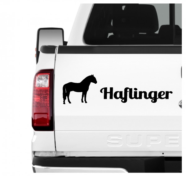 Haflinger Gebirgspferd Freizeit Dressur Ausdauer Springen Sport Landwirtschaft Aufkleber 3er Set Pferdeaufkleber Pferd reiten Auto Folie by SIVIWONDER
