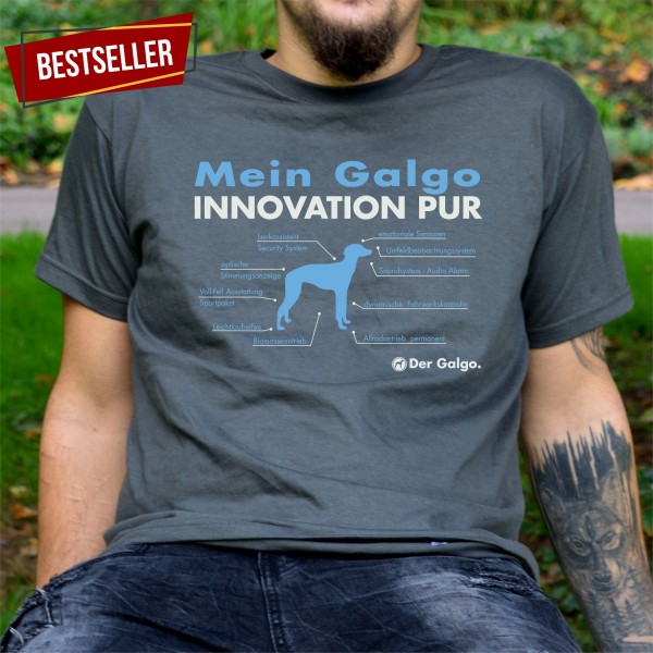 Galgo Unisex T-Shirt Innovation Hundemotiv Espanol Spanischer Windhund