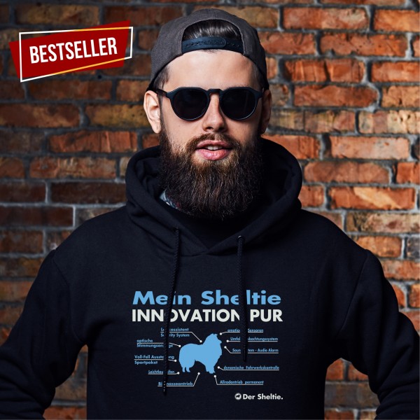 Sheltie Sweatshirt Innovation Hoodie Hundemotiv Shetland Sheepdog Mini Collie
