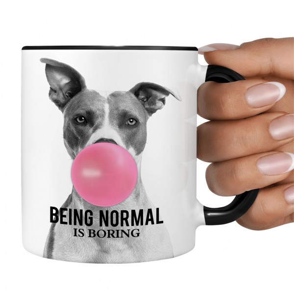 Tasse American Staffordshire Bubble normal Terrier Kaffee lustig