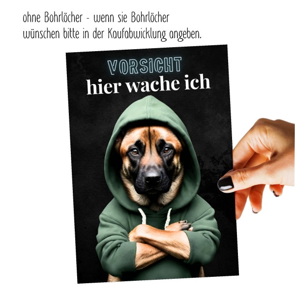 SchildVorsicht_Malinois1