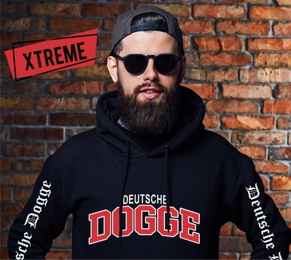 Dogge deutsche Great Dane Grand Danois Dog Hoodie Unisex Sweatshirt Extreme Hundemotiv