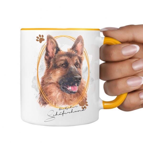 Schäferhund deutscher Tasse SIGNATURE DOGS Hund Motiv Hundemotiv Kaffee