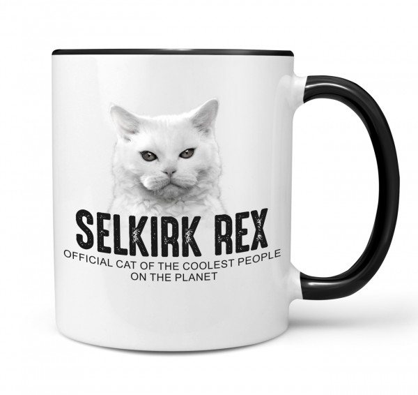 Selkirk Rex USA Katze Official Cat cool Tasse Kaffee lustig Kaffeebecher Design