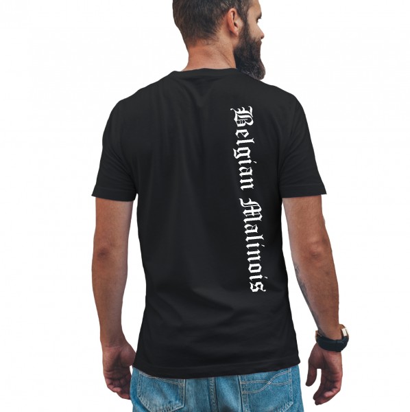 Malinois Unisex T-Shirt Extreme Hundemotiv Hirtenhund Malinois Belgian Mali Belgischer Schäferhund Belge Berger