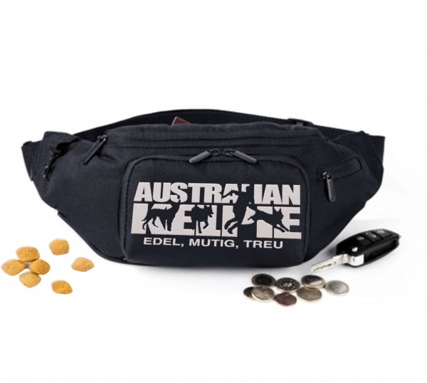 Australian Kelpie Barb Dog Hundesport Gürteltasche Bauchtasche Hund Stickerei